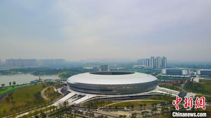 第31届世界大学生夏季运动会比赛场馆外观图。　中建二局供图