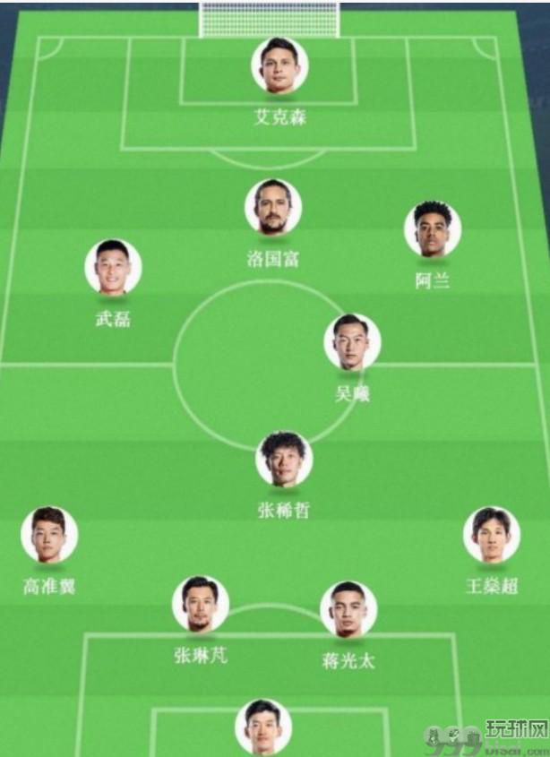 12强赛国足最新阵容图