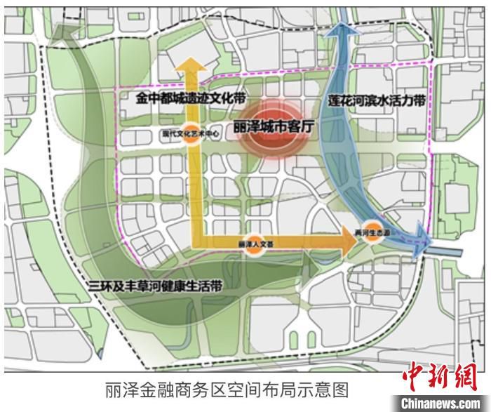 北京金融丽泽商务区。　北京市丰台区供图