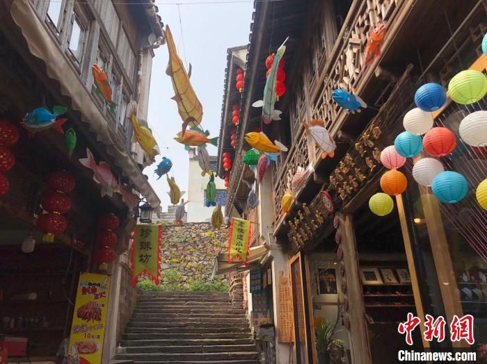 象山石浦渔港古城一景。 林波 摄 象山石浦渔港古城一景。 林波 摄