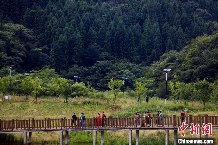 广元市利州区月坝高山湿地保护区。　王磊 摄