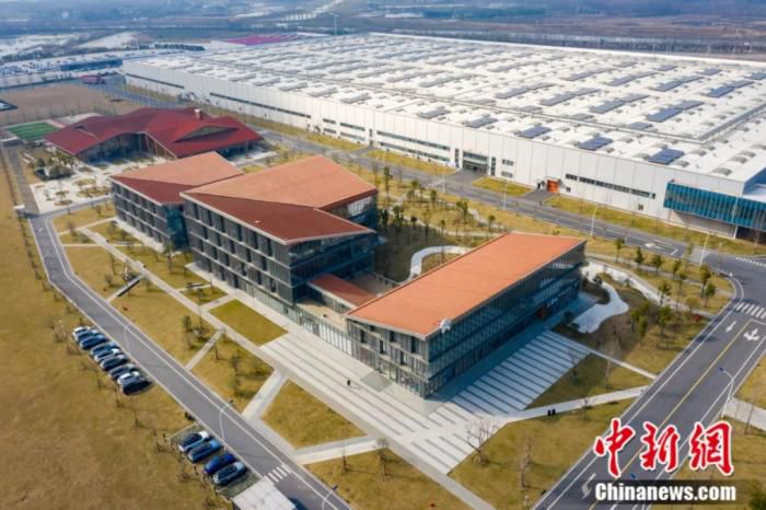 位于安徽合肥的蔚来汽车总部。中新社发 阮雪枫 摄
