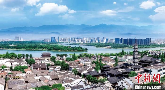 浙江衢州古城新貌。　衢州市住建局供图