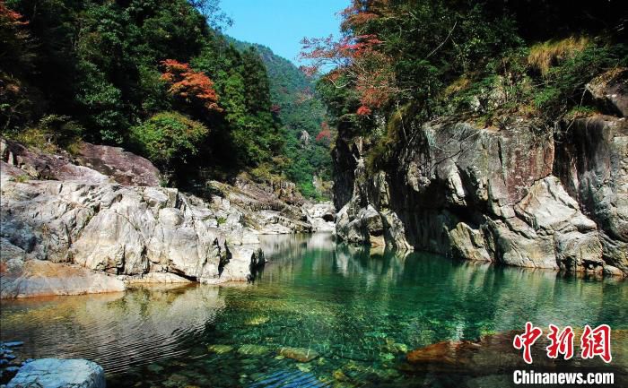 宁德福安白云山碧渊潭。　福安市委宣传部 供图