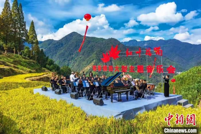 临安“天目村落”——红叶指南。　临安区文化和广电旅游体育局供图
