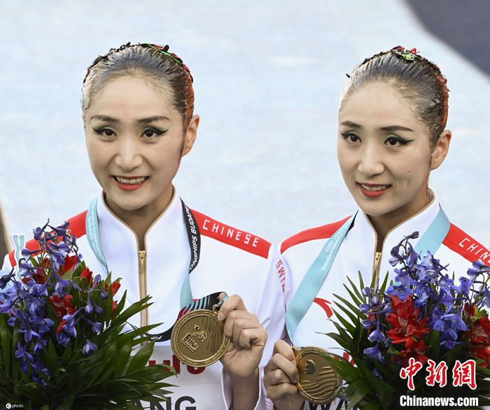 双胞胎姐妹王柳懿、王芊懿图片来源：东方IC