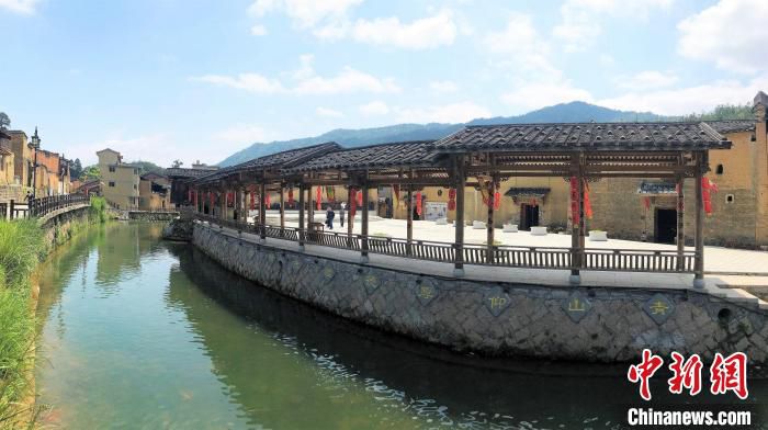 古色古香的北墘村。　屏南县融媒体中心 供图
