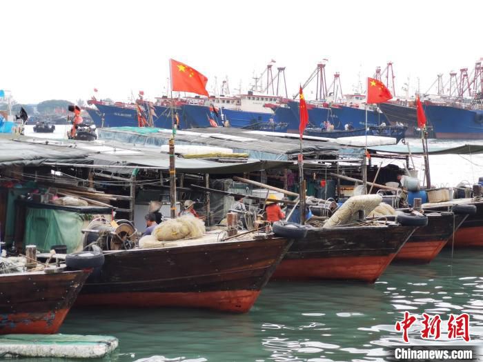 图为广西北海侨港镇电建渔港。(资料图) 翟李强 摄
