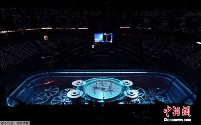 资料图：北京五棵松体育中心承办北京冬奥会冰球比赛