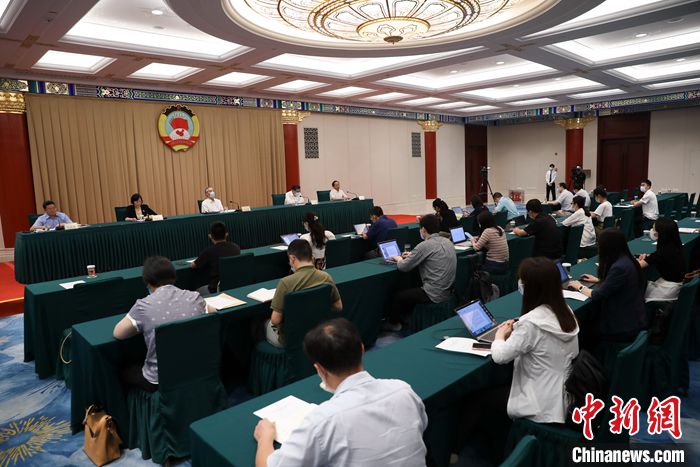 图为媒体见面会现场。 中新社记者 赵隽 摄