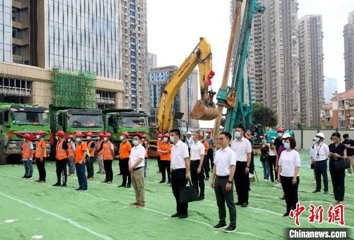 开工仪式现场。　九牧集团供图
