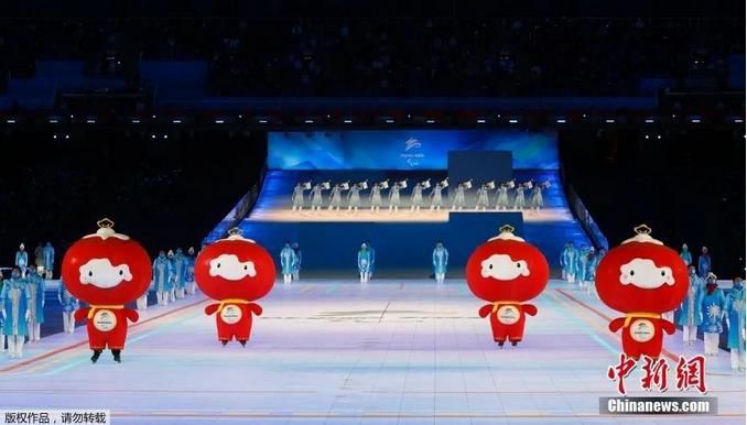 冬残奥会开幕式现场。