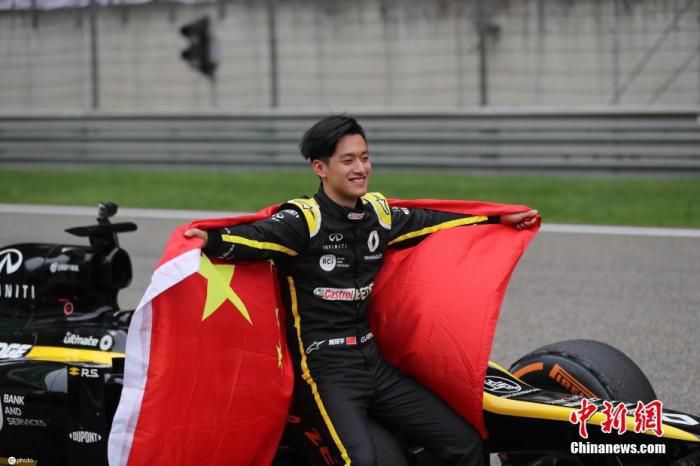 周冠宇。图片来源：ICphoto
