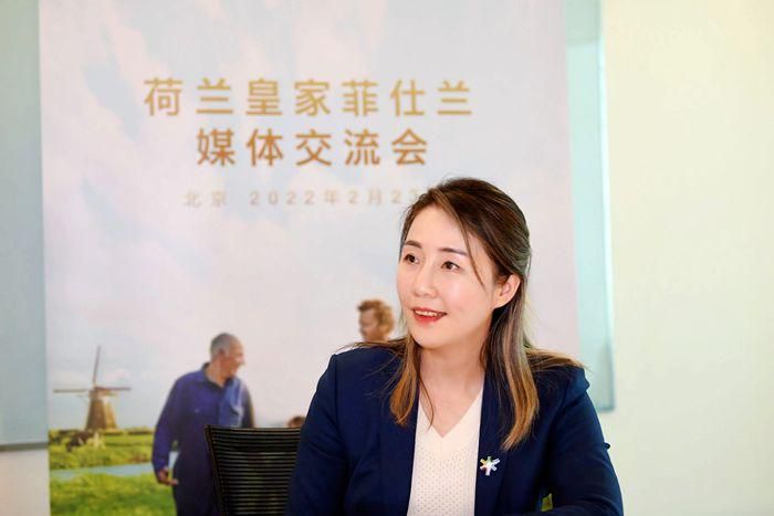 菲仕兰中国区总裁陈戈分享业绩亮点(企业供图)