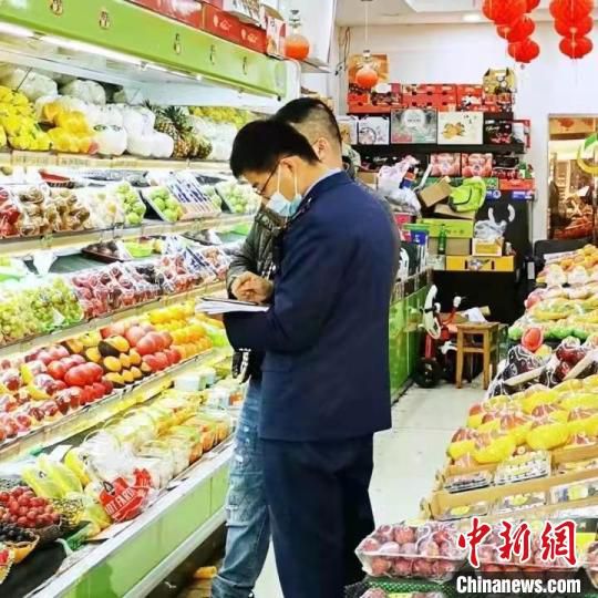 杭州开展“菜篮子”价格执法专项行动。　杭州市市场监管局 供图