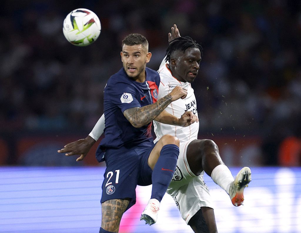 PSG0:0羅連安特。Reuters