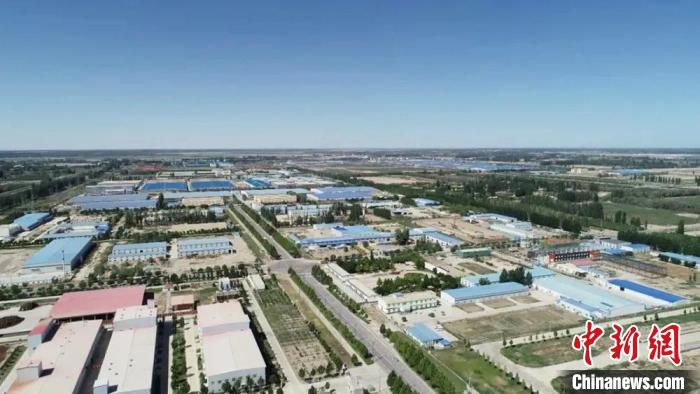 台州市援疆指挥部支持阿拉尔经济技术开发区建设19万平方米的标准厂房。　台州市援疆指挥部供图