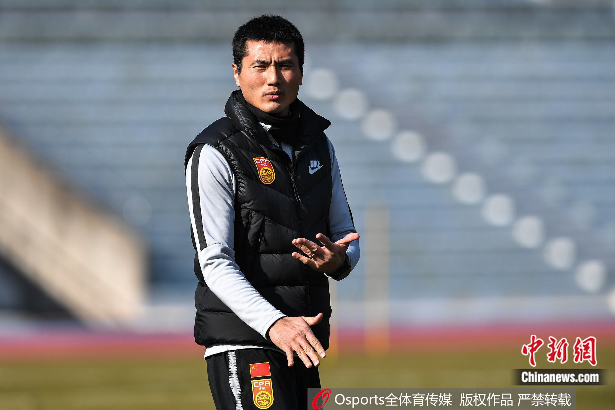 邵佳一目前担任中国U19男足领队。图片来源：Osports全体育图片社