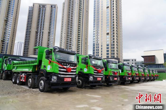 图为福州地铁2号线东延线工程开工仪式现场。　福州地铁供图