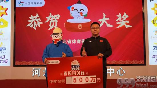 石家庄西中心主任张星为大奖得主颁奖