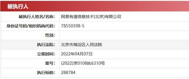 图自中国执行信息公开网