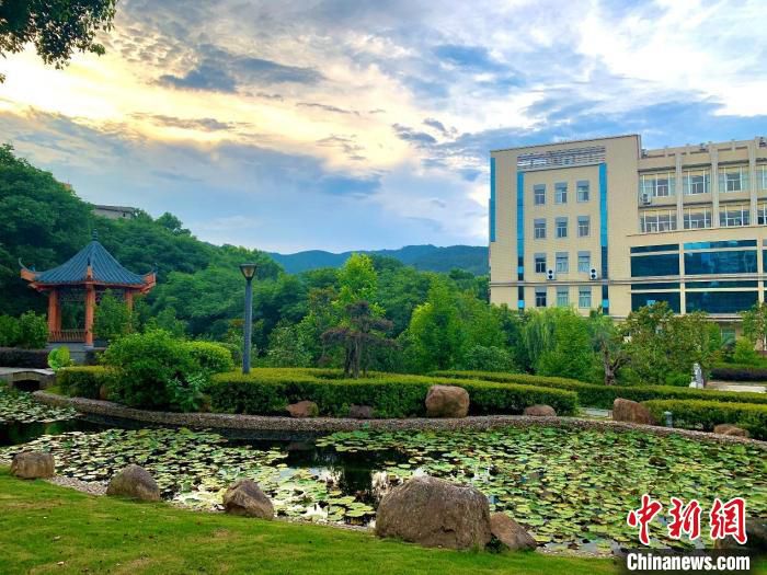 三明学院的美丽校园。　三明学院 供图