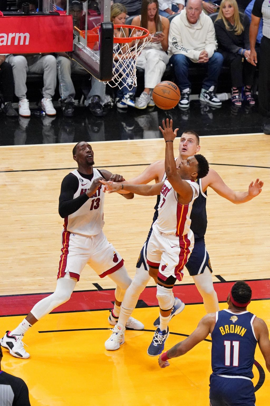 NBA總決賽邁亞密熱火在第4戰再負於丹佛金塊。路透社