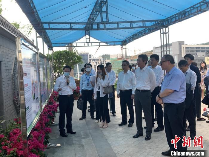图为推介会现场。　宋秀杰 摄