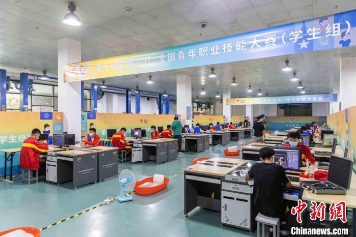 比赛现场。　共青团杭州市委供图