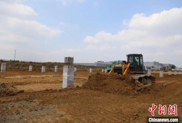 项目建设现场 合肥海恒控股集团供图
