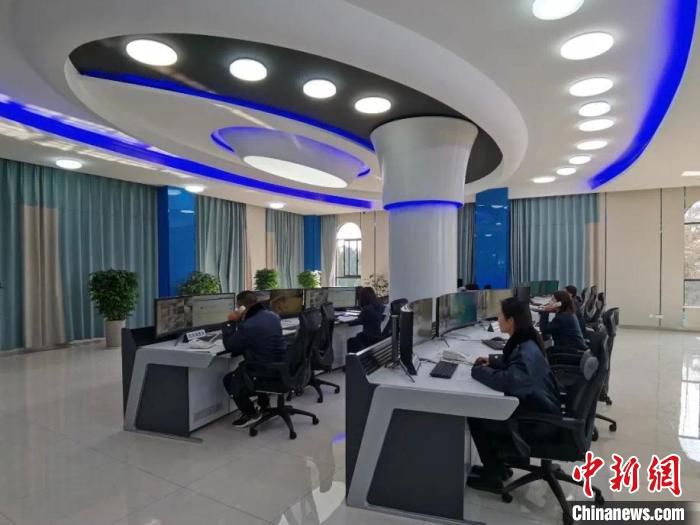 苏北航务管理处宿迁航务中心运行调度服务大厅投入使用。　苏北航务管理处供图