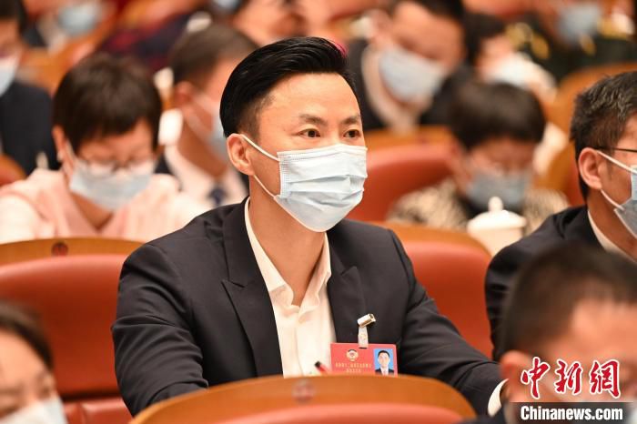 浙江省政协委员田宁。　徐彦 摄