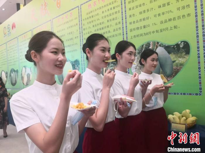 吃芒果的小姑娘。　杨强　摄