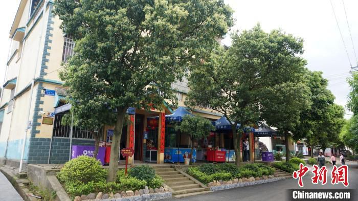 图为毛竹山村一角。　欧惠兰 摄