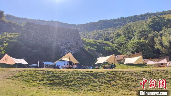 临安青南村忱山营地。　临安区文化和广电旅游体育局供图