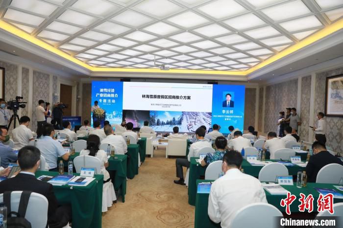 全国工商联主席高端峰会冰雪经济专题活动现场 石启立 摄