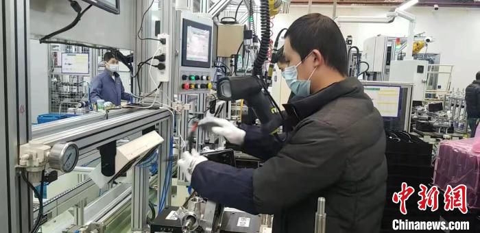 韩资企业万都底盘部件(苏州)有限公司的复工率已达100%。　厂方供图