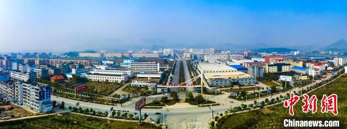 永兴县国家循环经济示范园区。(资料图) 永兴县委宣传部供图