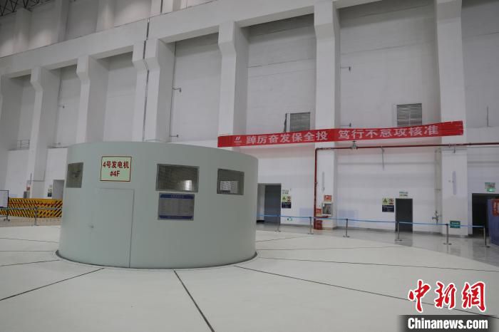 图为苏洼龙水电站机组。　华电金上公司供图