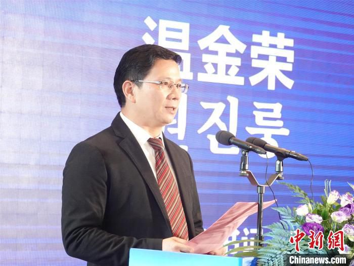 图为推介会现场。　宋秀杰 摄