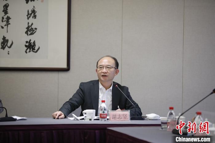 浙江省政协委员谢志坚。　浙江民盟 供图
