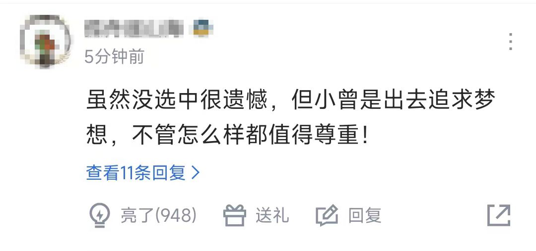 图片来源：网友评论截图