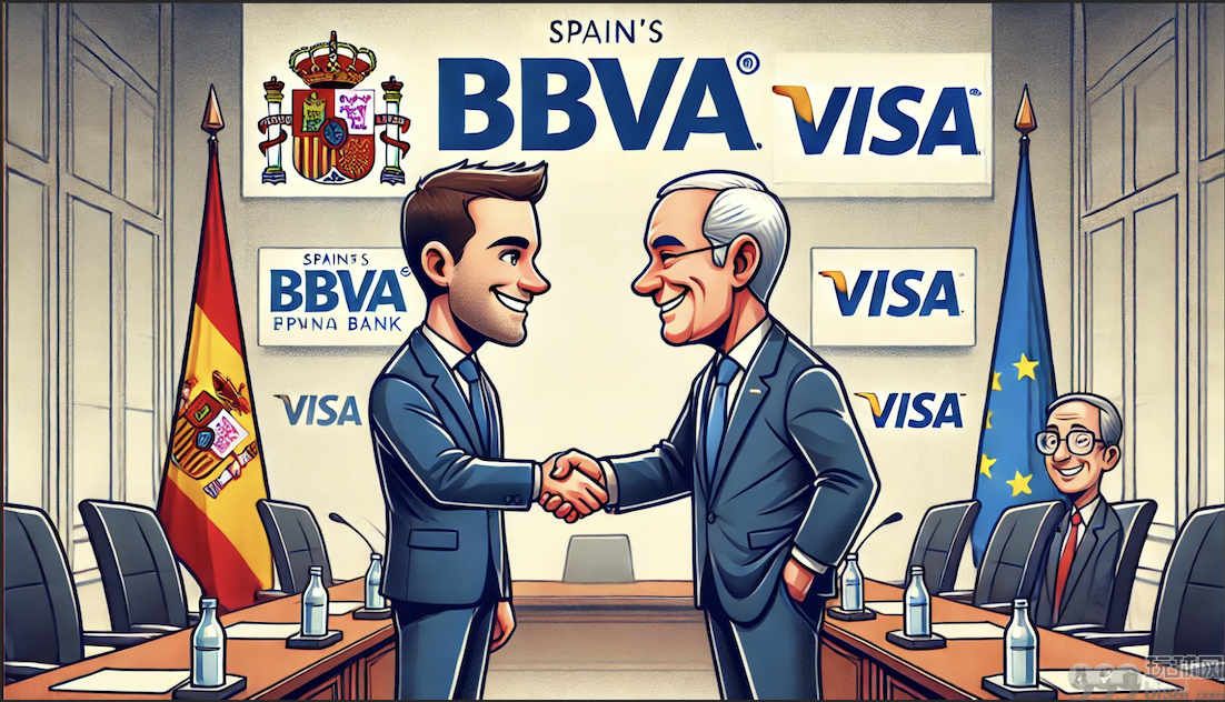 BBVA 與 Visa 明年共推歐元穩定幣，將用於資產化代幣市場結算