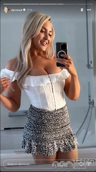 Emma Louise Jones shocked as hot holiday interrupted by loud trimming of bush