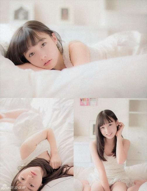 玩球小报：日本千年一遇美少女桥本环奈篮球写真 清纯可人性感惹火