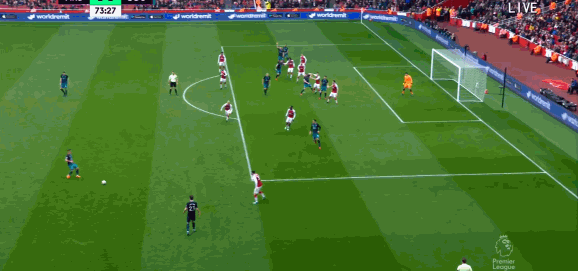 英超-阿森纳3-2获6连胜 黑贝2射1传奥巴破门