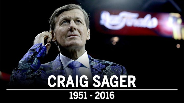 玩球头条：著名抗癌记者赛格去世 34年职业生涯献给NBA
