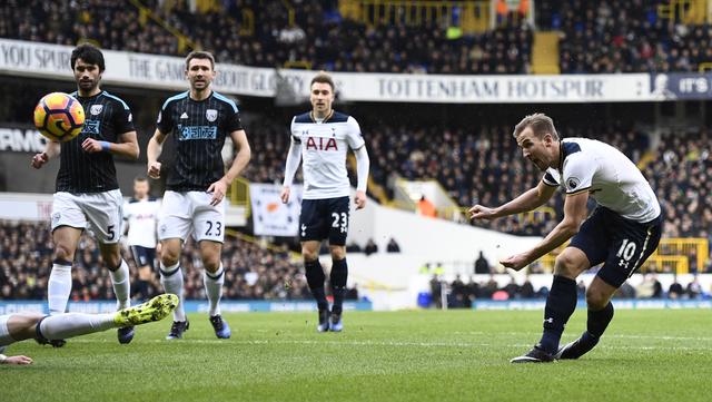 玩球赛报：英超-热刺4-0西布朗获7连胜 凯恩送帽子戏法