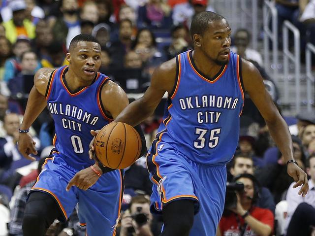 玩球网报：NBA实力榜 雷霆升15位排第3 火箭升2位