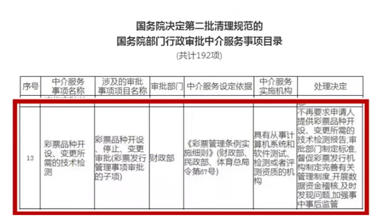 国务院简化彩票审批 彩种开设、变动更便利